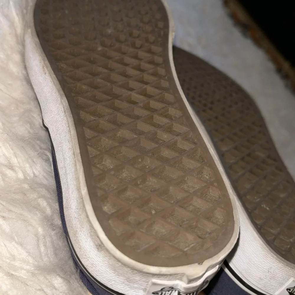 🛹Vans Authentic Era Canvas and Leather Sneakers, Size 8 - Picture 11 of 16